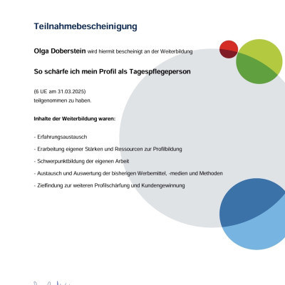 Fortbildung