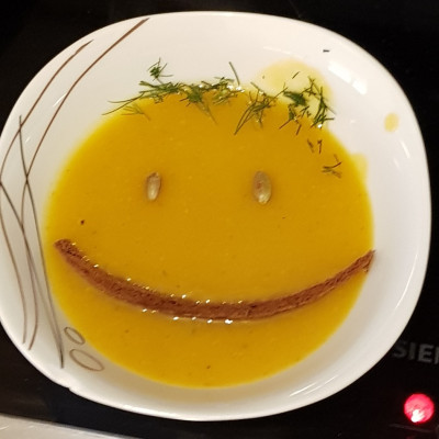 Kürbissuppe